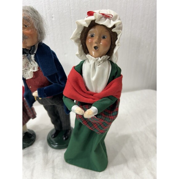 Vintage Lot of 6 Byers’ Choice Carolers Handcrafted Christmas 1985–2004 - Picture 2 of 16